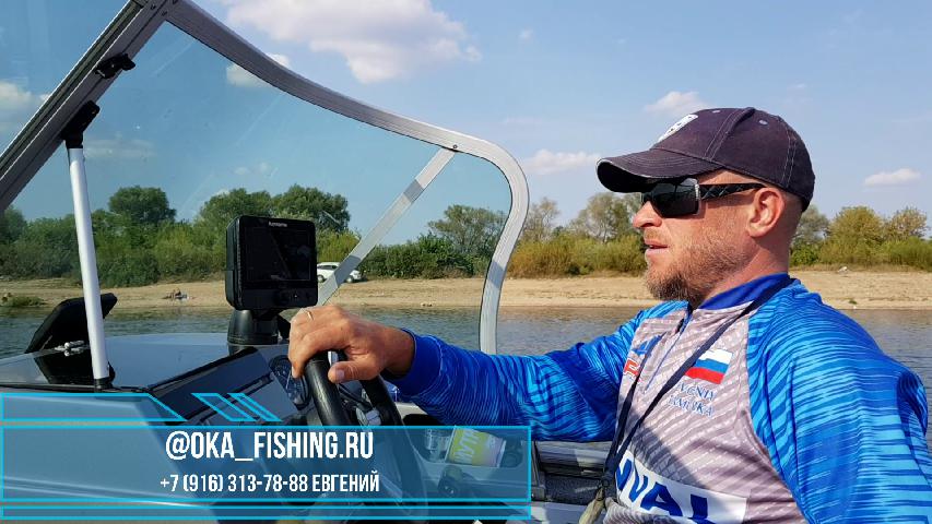 Платная рыбалка на Оке с рыболовным гидом в Подмосковье